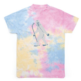 Hockey Short Sleeve T-Shirt - Yeti Hockey Tie Dye