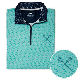 Lacrosse Quarter Zip - Chillax'n (Teal)