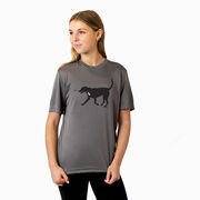 Hockey Short Sleeve Performance Tee - Howe the Hockey Dog