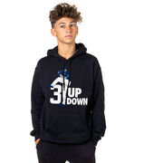 Baseball Hooded Sweatshirt - 3 Up 3 Down