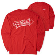 Pickleball Tshirt Long Sleeve - Kind Of A Big Dill (Back Design)