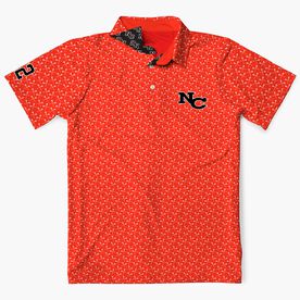 Custom Team Short Sleeve Polo Shirt - Classic Guys Lacrosse