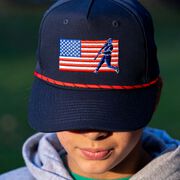 Baseball Rope Hat - USA