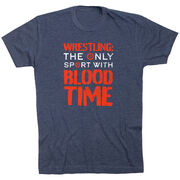 Wrestling T-Shirt Short Sleeve - Blood Time