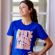 Softball Short Sleeve T-Shirt - Hey Batter Batter