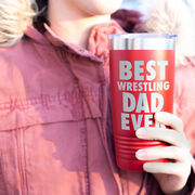 Wrestling 20 oz. Double Insulated Tumbler - Best Dad Ever