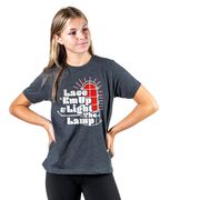 Hockey Short Sleeve T-Shirt - Lace 'Em Up And Light The Lamp