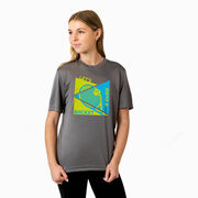 Tennis Short Sleeve Performance Tee - Let's Raise A Racket