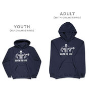 Guys Lacrosse Hooded Sweatshirt - Bad To The Bone