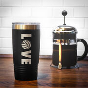 Volleyball 20 oz. Double Insulated Tumbler - LOVE