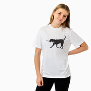 Hockey Short Sleeve Performance Tee - Howe the Hockey Dog