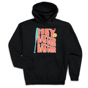 Softball Hooded Sweatshirt - Hey Batter Batter