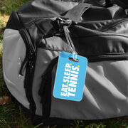 Tennis Bag/Luggage Tag - Eat Sleep Tennis