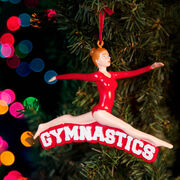 Gymnastics Ornament - Split Leap