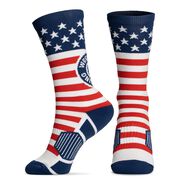 Wrestling Woven Mid-Calf Socks - USA Wrestling