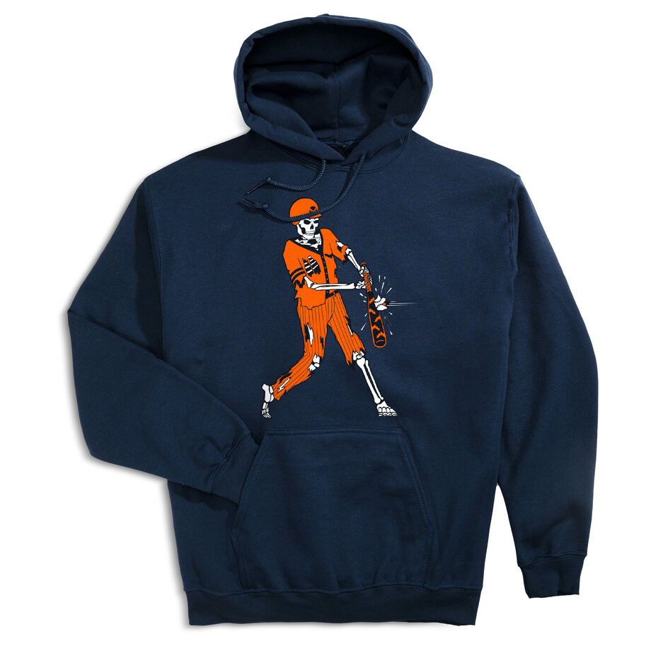 Baseball Hooded Sweatshirt - Home Run Zombie