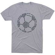 Soccer T-Shirt Short Sleeve - Soccer Words