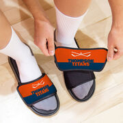 Hockey Repwell&reg; Slide Sandals - Team Name Colorblock