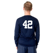 Hockey Tshirt Long Sleeve - Hockey Dad Sticks