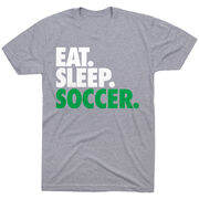 Soccer T-Shirt Short Sleeve Eat. Sleep. Soccer.