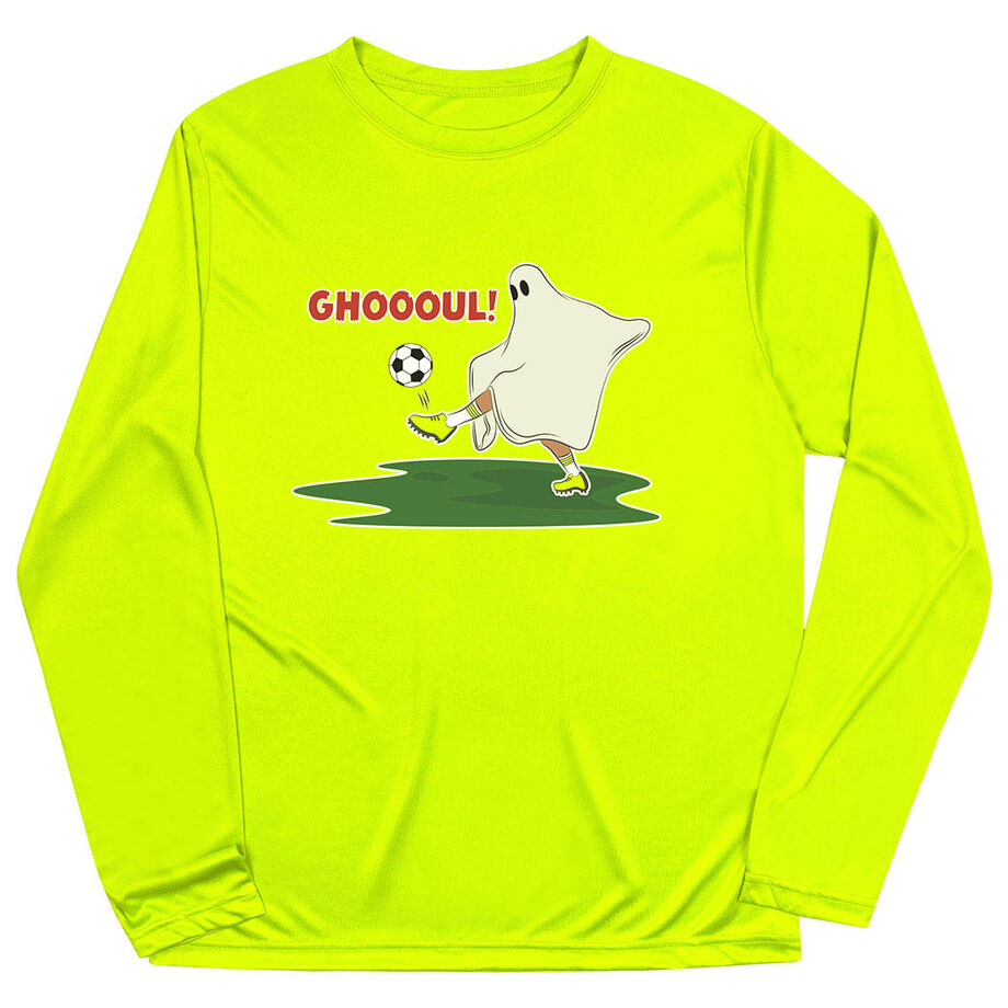 Soccer Long Sleeve Performance Tee - Soccer Ghoul