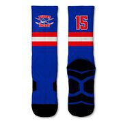 Custom Team Graphic Flex Mid-Calf Socks - Hockey