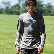 Lacrosse Long Sleeve Performance Tee - Just Chillax'n