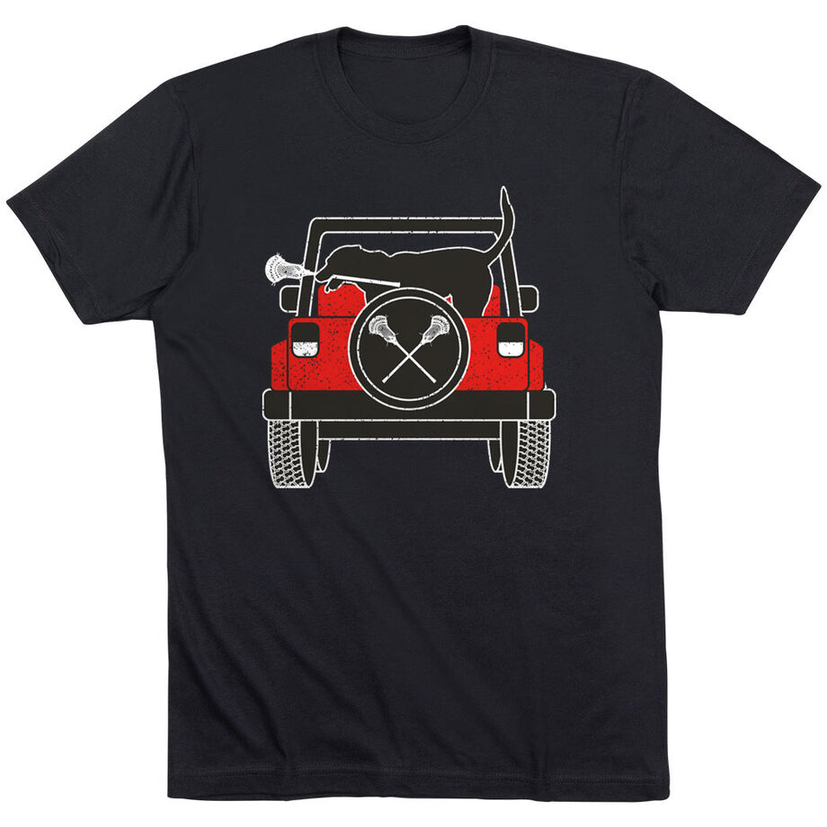 Guys Lacrosse Short Sleeve T-Shirt - Chillax Cruiser