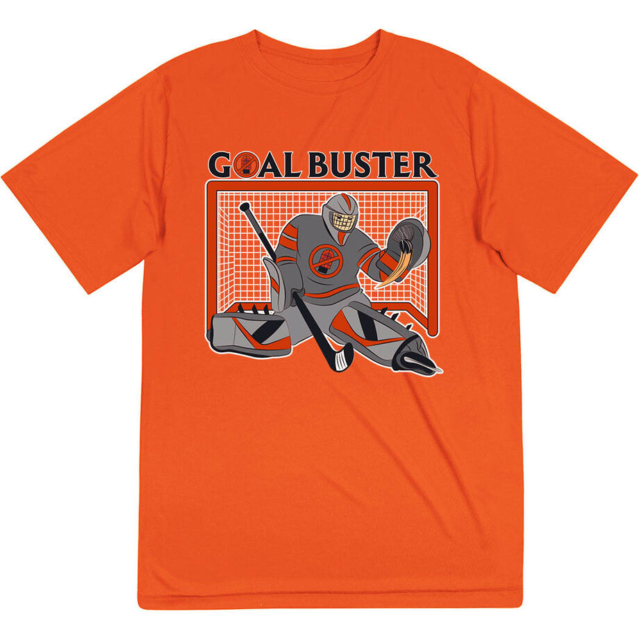 Hockey Short Sleeve Performance Tee - Goal Buster