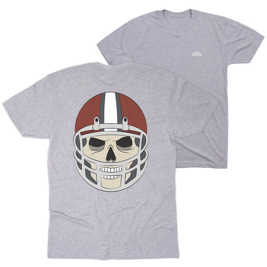 Football Short Sleeve T-Shirt - Game Face (Back Design)
