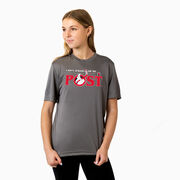 Hockey Short Sleeve Performance Tee - Ain't Afraid of No Post