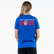 Soccer Short Sleeve T-Shirt - Ain't Afraid Of No Post (Back Design)