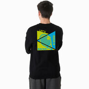 Tennis Crewneck Sweatshirt - Let's Raise A Racket (Back Design)
