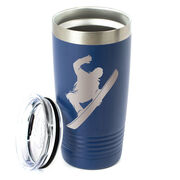 Snowboarding 20 oz. Double Insulated Tumbler - Silhouette