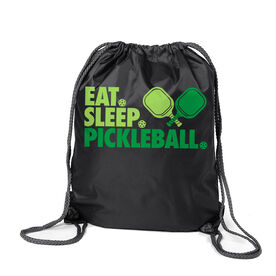 Pickleball Sport Pack Cinch Sack - Eat. Sleep. Pickleball