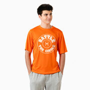 Wrestling Short Sleeve Performance Tee - Battle In Circle