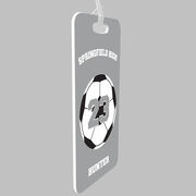 Soccer Bag/Luggage Tag - Personalized Soccer Team Ball