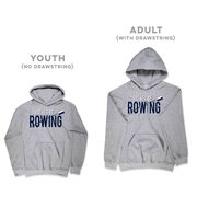 Crew Hooded Sweatshirt - I'd Rather Be Rowing