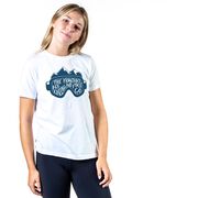 Skiing & Snowboarding Short Sleeve T-Shirt - The Mountains Are Calling