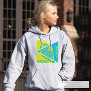 Tennis Hooded Sweatshirt - Let's Raise A Racket