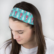 Girls Lacrosse Multifunctional Headwear - Lax Pineapples RokBAND