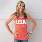 Field Hockey Flowy Racerback Tank Top - USA Field Hockey