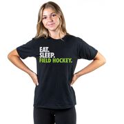 Field Hockey T-Shirt Short Sleeve Eat. Sleep. Field Hockey.