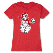 Volleyball Women's Everyday Tee - Serving Holiday Cheer