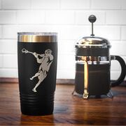 Guys Lacrosse 20 oz. Double Insulated Tumbler - Player Silhouette