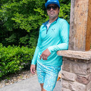 Guys Lacrosse Swim Trunks - Coast To Coast