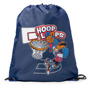 Basketball Drawstring Backpack - Hoop Loops 