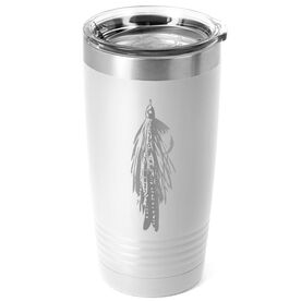 Fly Fishing 20 oz. Double Insulated Tumbler - Deciever
