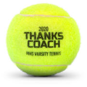 Personalized Tennis Ball - Thanks Coach