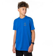 Soccer Short Sleeve T-Shirt - Eat. Sleep. Soccer (Back Design)